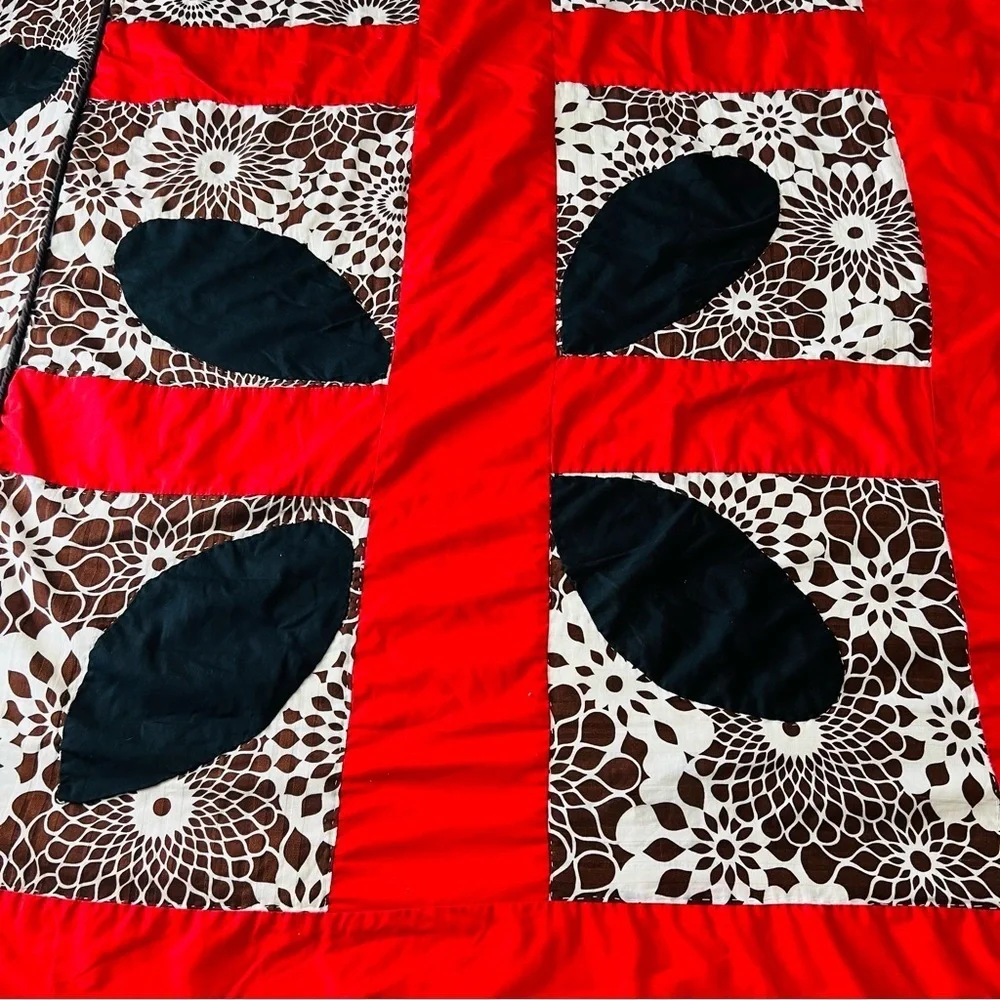 Handmade Full Size Quilted Bedspread.